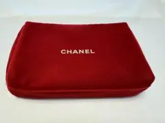 CHANEL ポーチ 赤