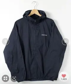 CONVERSE/コンバース】パッカブル　薄手ナイロンフードジャケット