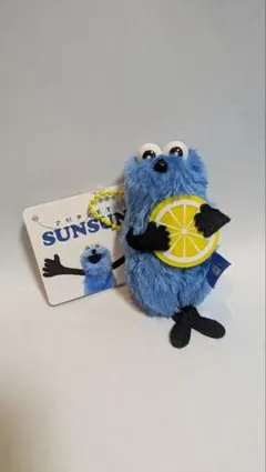 パペットスンスン　ぬいぐるみマスコット フルーツver. スンスン　レモン
