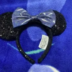 海外パーク　カチューシャ　ディズニー　ミニー　スパンコール