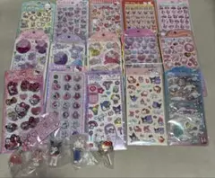 サンリオシールまとめ売り　ボンボンドロップシール等