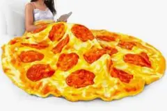 ピザ毛布90×90