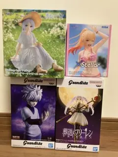 プライズフィギュア 4個セットのサムネイル