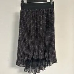PINK ADOBE ブラック プリーツスカート Mサイズ