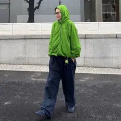 00s columbia shell nylon jacket green