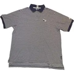 アディダス ボーダー 半袖ポロシャツ Lサイズ ゴルフ