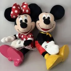 ディズニー　ミッキー＆ミニー ぬいぐるみセット 約30cm