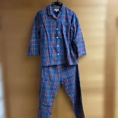Angel Town パジャマ 長袖上下セット チェック柄 L