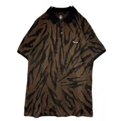 VOLCOM ボルコム カモフラ 総柄 ポロシャツ Y2K archiveのサムネイル