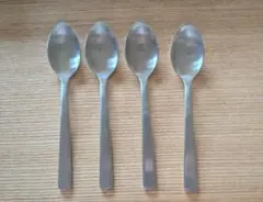 ステンレススチール スプーン 4本セット