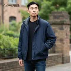 L.L.Beanグースダウンジャケット 防寒アウター ネイビー　メンズ3L相当