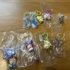サンリオ＆ピクミン＆プリキュア＆どう森　キーホルダーマスコットまとめ売りセット