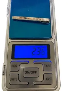 K10 シルバー ネクタイピン 2.36g