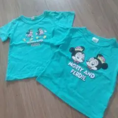 ディズニー MORTY AND FERDIE Tシャツ 2枚セット 100cm