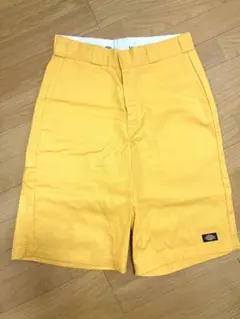 Dickies ハーフパンツ 黄色 サイズ:30