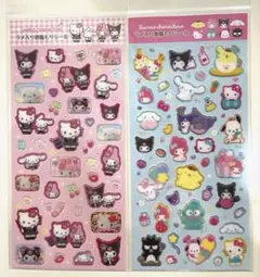 【ラメ入り樹脂もりシール】ギャルキティ サンリオキャラクターズ