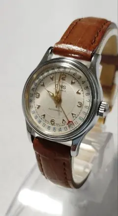 【美品】ORIS ポインターデイト 自動巻き レディース 腕時計 稼働品