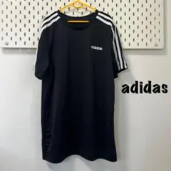 kidsキッズadidas黒半袖tシャツスポーツウェア　半袖トップス　サッカー