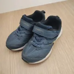 SHUNSOKU ネイビー キッズスニーカー