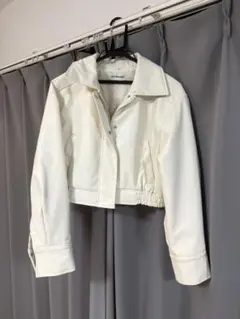 LILY BROWN ジャケットブルゾン フェイクレザー ショート丈 ジャケットのサムネイル