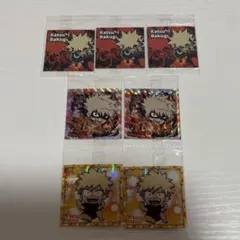新品‼️ヒロアカ ウエハース デフォルメシール 幼少期 爆豪勝己 まとめ売り 7点