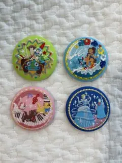 ディズニー　刺繍缶バッジ　セット