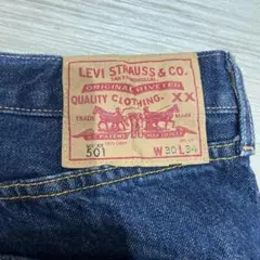 LEVI'S LVC 1966？501 XX 濃紺　W30 L34