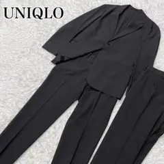 UNIQLO セットアップ　感動ジャケット　ジャケット1枚パンツ2枚　グレー　L