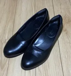 パンプス　ブラック　24㎝　就活　就職　仕事