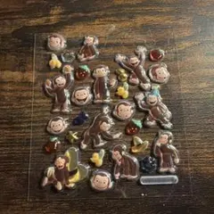 おさるのジョージ　プチドロップシール　ボンボンドロップシール　正規品　お裾分け