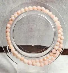 ピンクオパール ２連ブレスレット