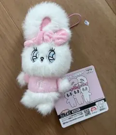 エスターバニー　イニシャルマスコット クリームバニー