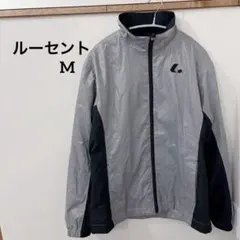 LUCENT 【M】ルーセントウインドブレーカー　ユニセックス　ブラックシルバー
