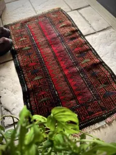 94×65 ヴィンテージラグ アフガニスタン トルクメン エルサリ
