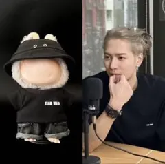 ラブブ labubu 17cm着せ替 3点セットTEAMWANG ジャクソンワン