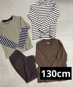 【お値下げ】130 ロンT &コーデュロイパンツ セット♩