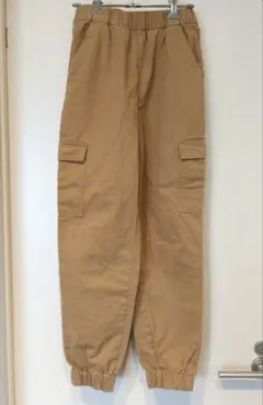 エイチアンドエム　カーゴパンツ　150 ベージュ
