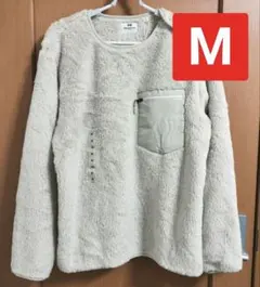 ユニクロ エンジニアドガーメンツ フリースプルオーバー M ホワイト