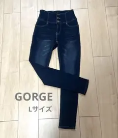 GORGE ストレッチスキニーデニムパンツ Lサイズ