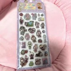 ラブブ　3D ぷっくりシール　ぷくぷくシール