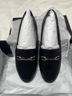 Coach Haley Leather Loafer ブラック 24.5cm