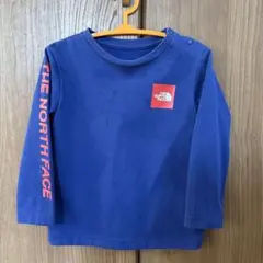 THE NORTH FACE 青 長袖Tシャツ 90サイズ