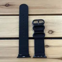 【最終値下】【新品未使用】Apple Watch用ミリタリーバンド ブラック