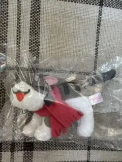 つみネコ コネコマスコットキジトラ　マフラー　ぬいぐるみ