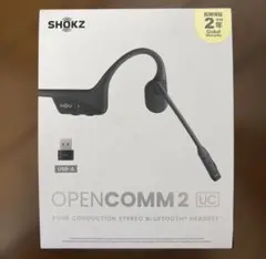 shokz OPENCOMM 2 UC 骨伝導ヘッドセット