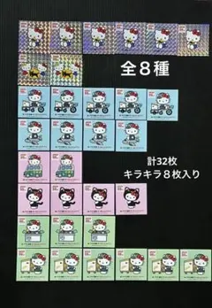 クロネコヤマト ハローキティステッカー　 計32枚　キラキラ8枚含む