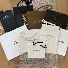 高級ブランド ショッパーバッグ 9点セット