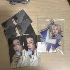 ENHYPEN 宵　JAKEトレカセット、アクリルキーリング