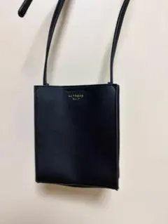 ALTROSE No.9 スクエア ショルダーバッグ ブラック