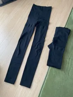 しまむら　裏起毛レギンス　スパッツ　セット